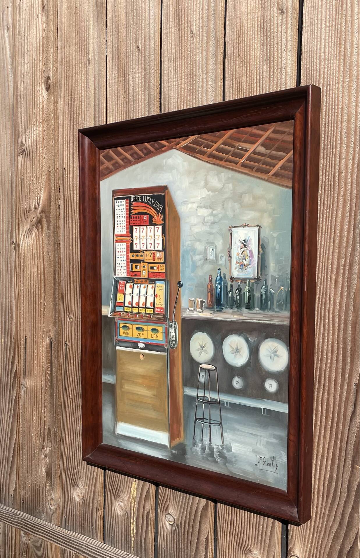 bar chart/slot machine