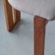 4 'Tellus' chairs in teak designed by Torstein Nilsen for A. Huseby & Co, circa 1980.