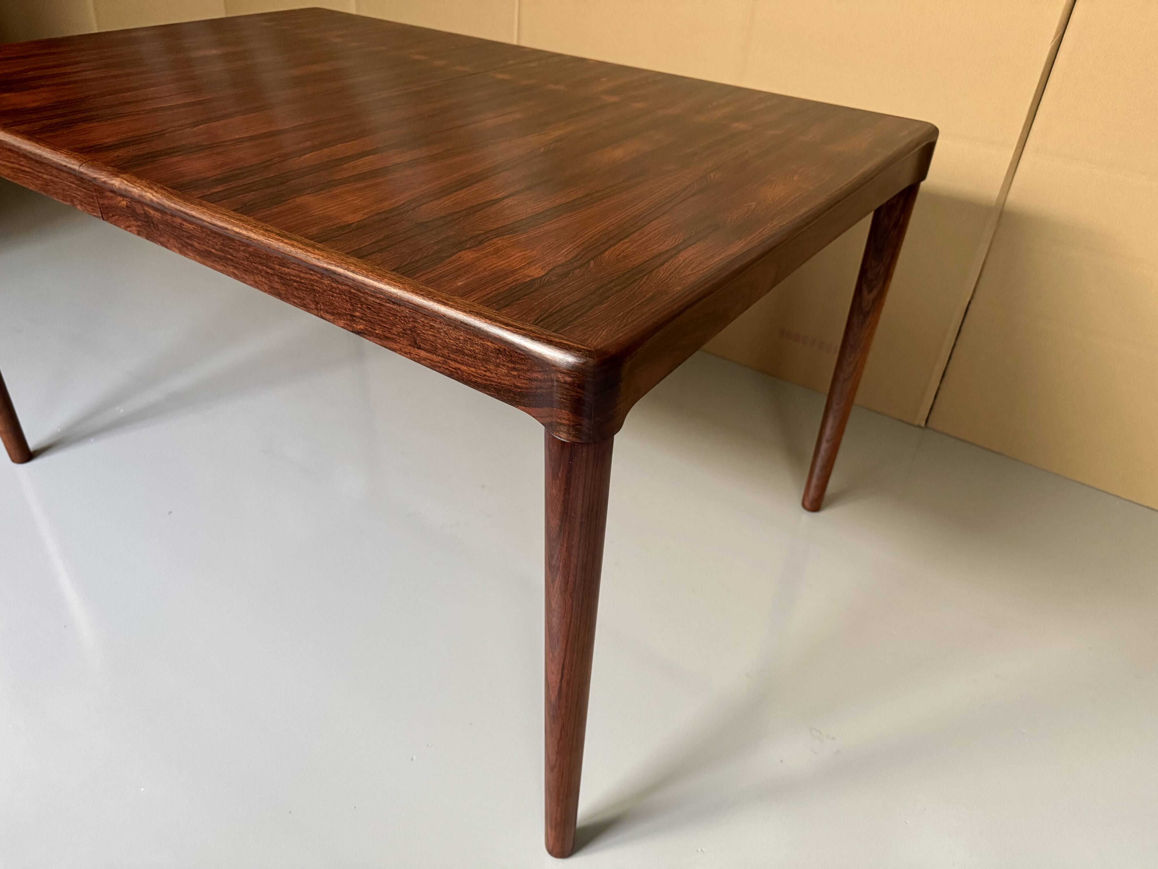 Danish Extendable Dining Table by H.W. Klein for Bramin