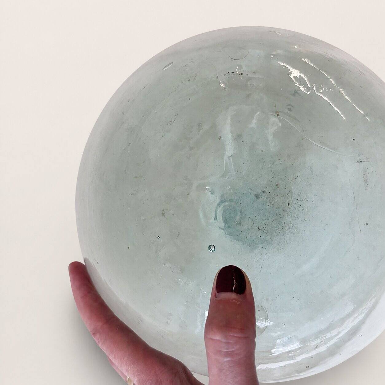 Dame-jeanne de 5L en verre transparent