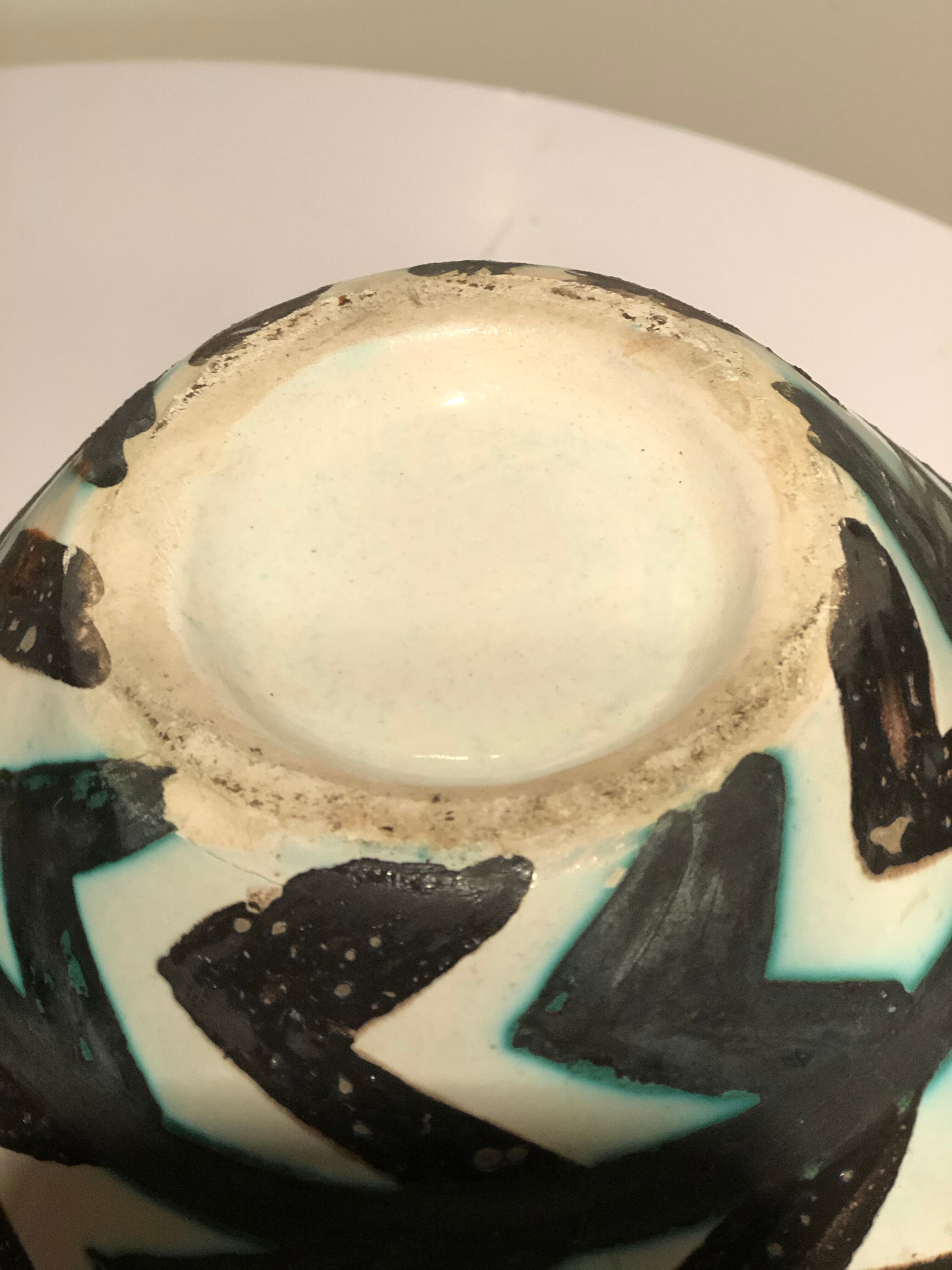 Pitcher vase in ceramics 50/60s Vallauris