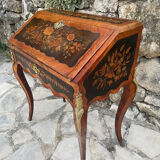 Small Napoleon III Sloping Desk in Marquetry
