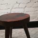 Brutalist tripod stool