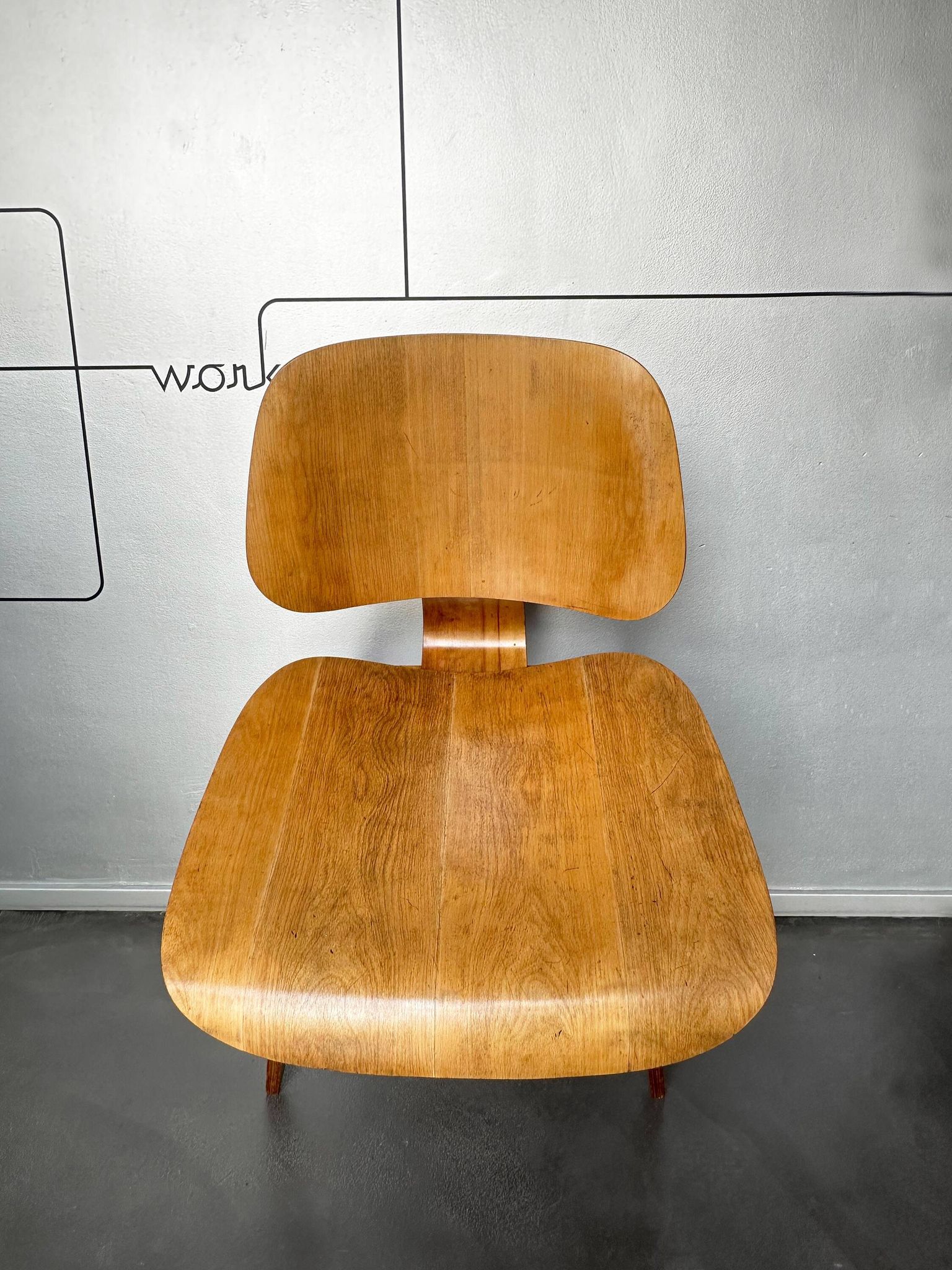 Fauteuil lounge LCW Charles & Ray Eames, Herman Miller / Evans, 1940s