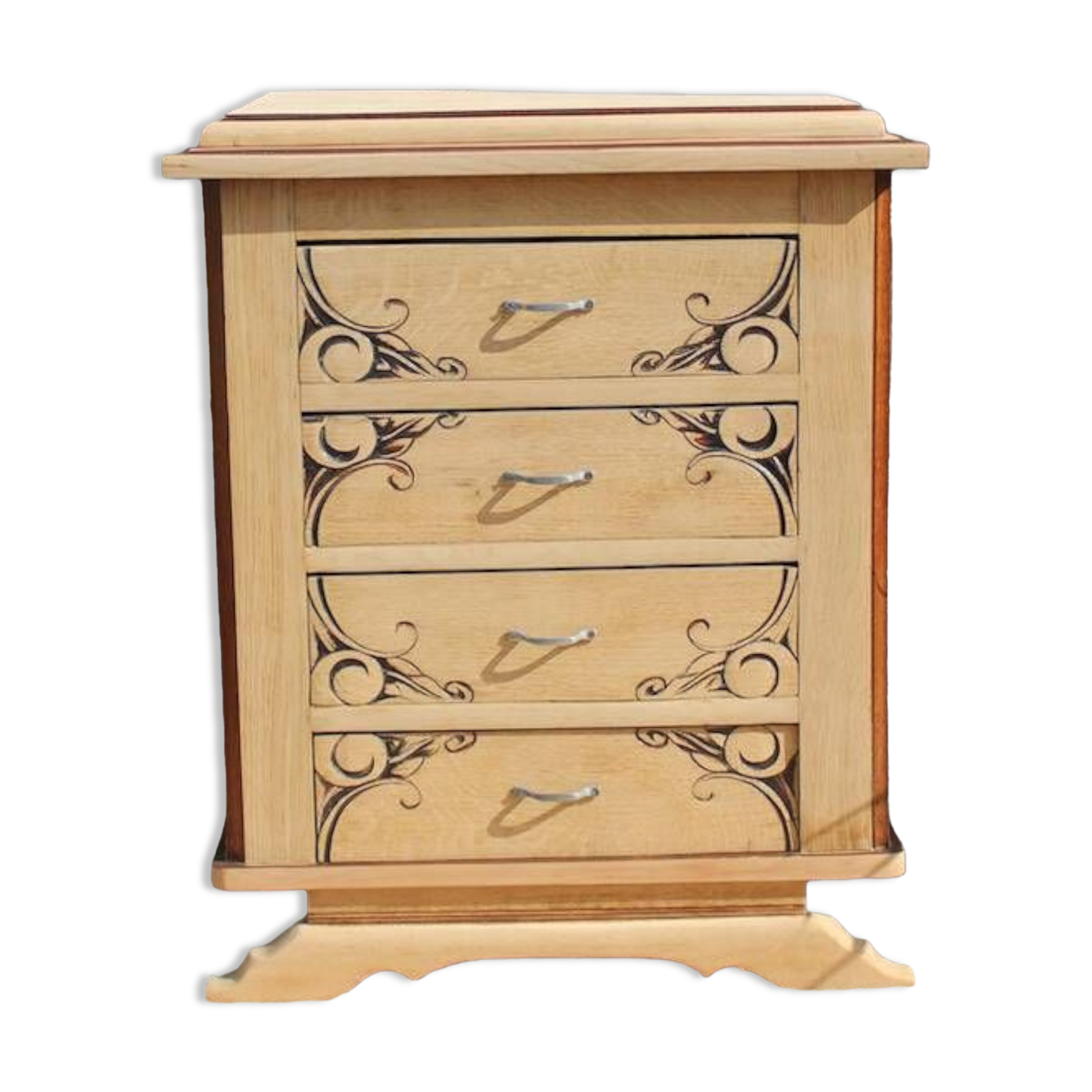 Small art deco chest of drawers