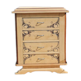 Small art deco chest of drawers