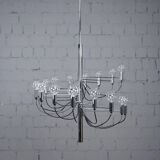 Chandelier in the style of Gino Sarfatti