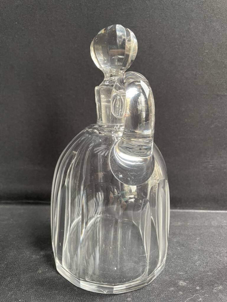 Blown and cut corked pitcher Baccarat