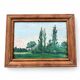 Tableau ancien paysage arboré – Gaëtan Dumas
