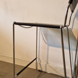 High stools Spaghetti dark gray design Giandomenico Belloti , edit by Alias