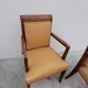 Pair of armchairs bridge era art deco walnut