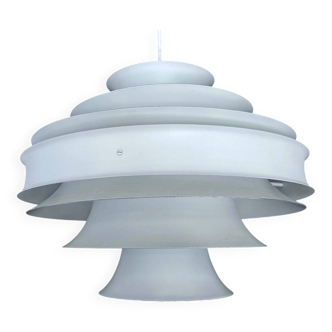 Large Scandinavian pendant light, 70s