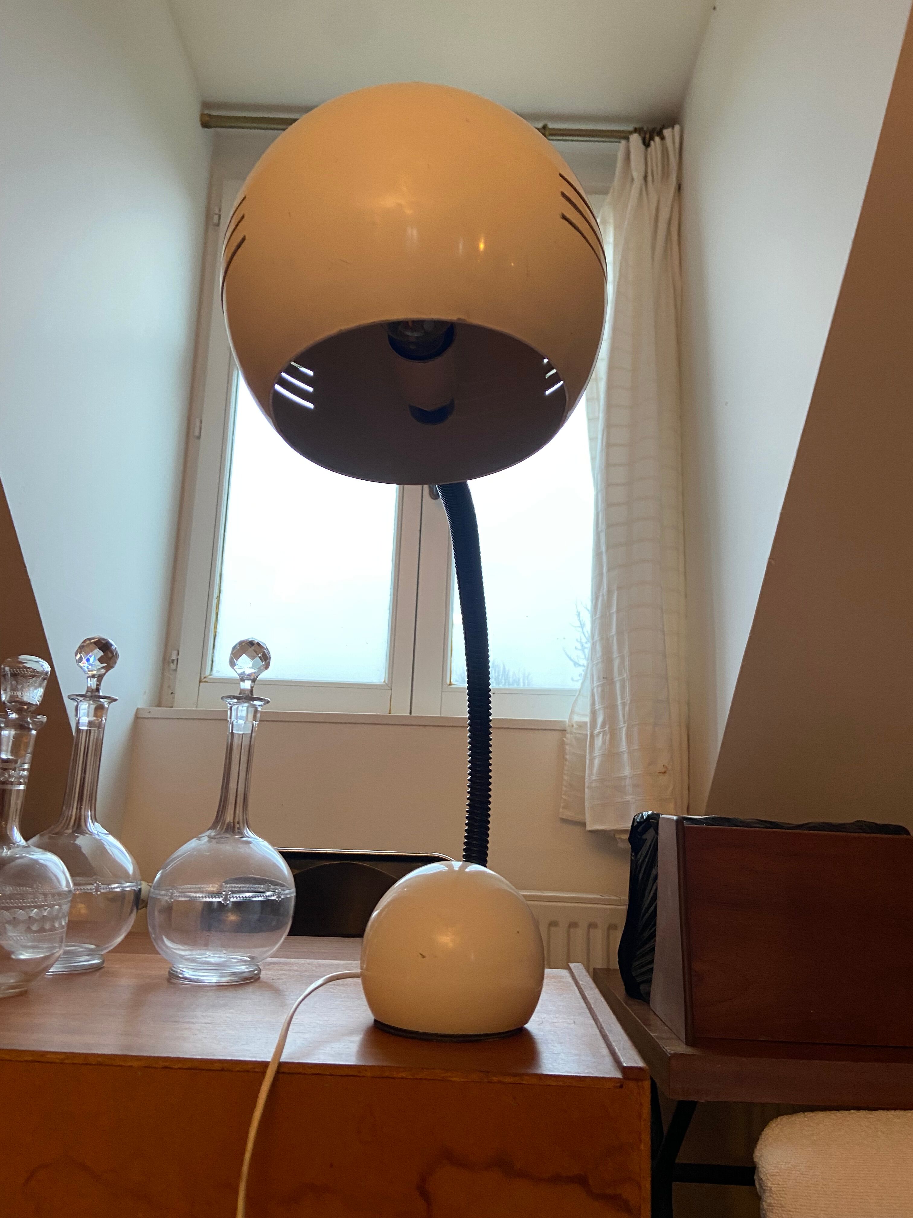 Desk lamp in metal year 70