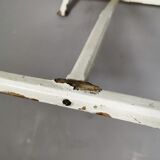 Banc d'enfant en bois peint