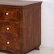 Antique Biedermeier chest of drawers with three drawers (circa 1850)