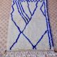 Petit tapis berbère fait main traditionnelle 100/200 cm