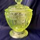 Press glass candy mold ouraline glassware of portieux
