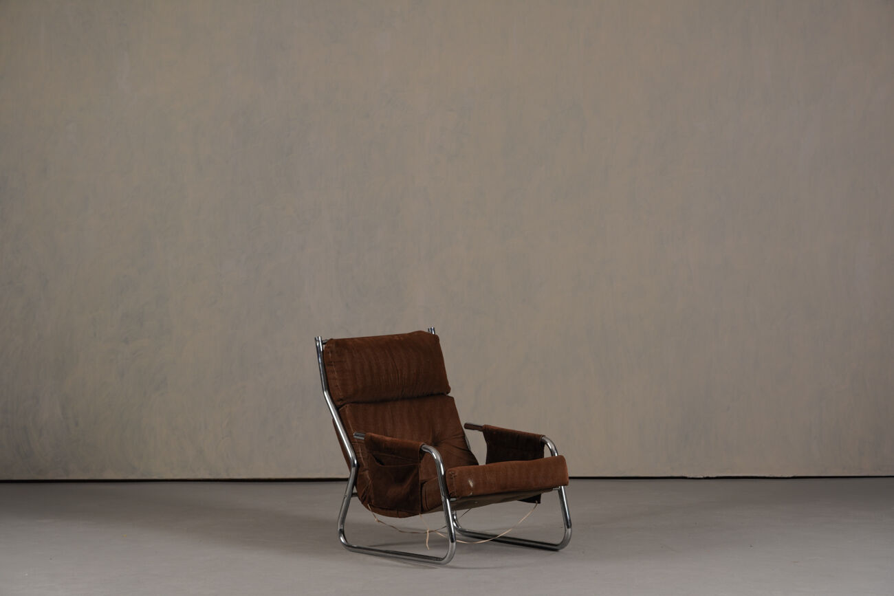 Mid-century armchair by Gillis Lundgren Ikea Sweden 1970s