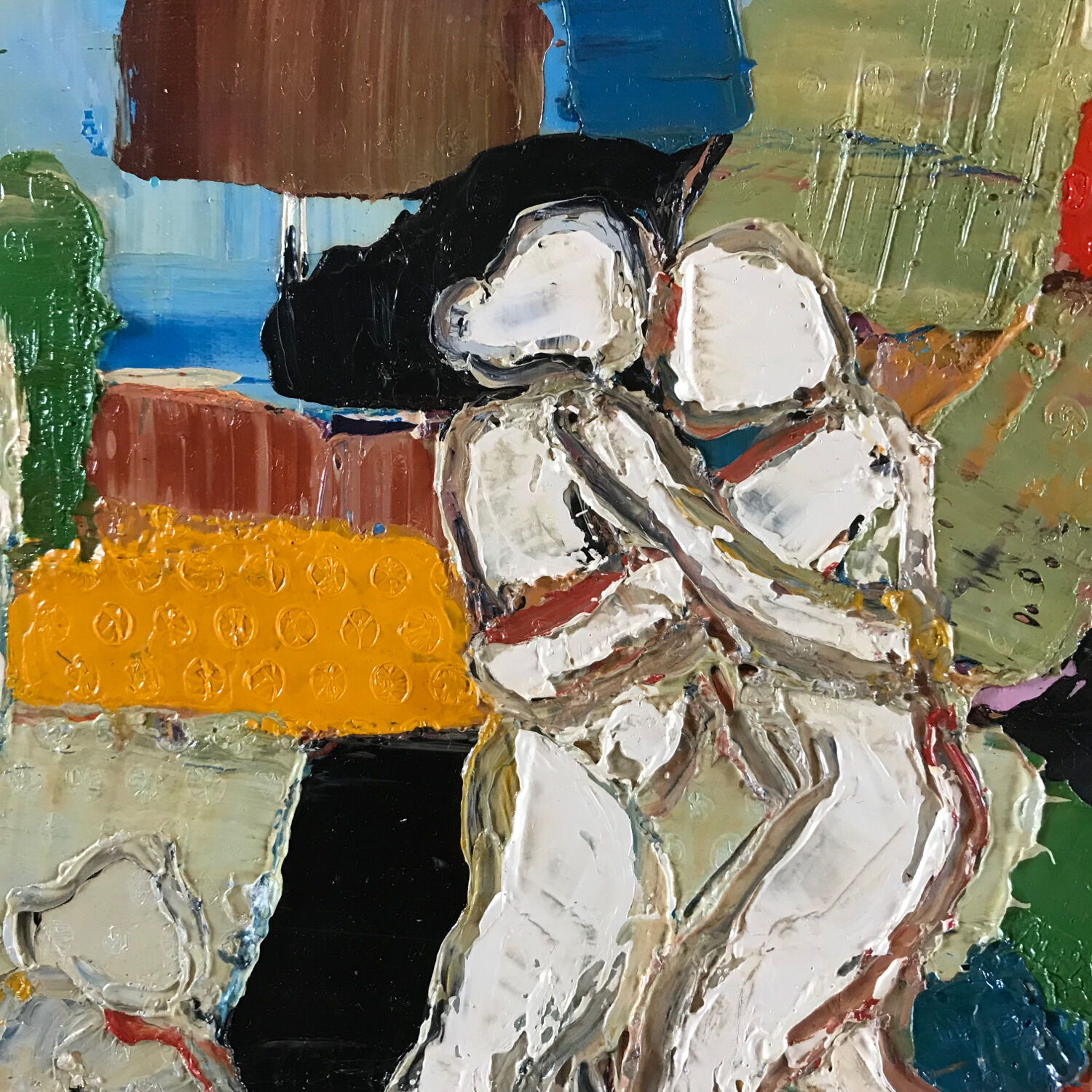 Judith guion. the dance, 2007. oil on canvas.