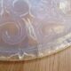 Dish opalescent Bird of paradise signed D'Avesn
