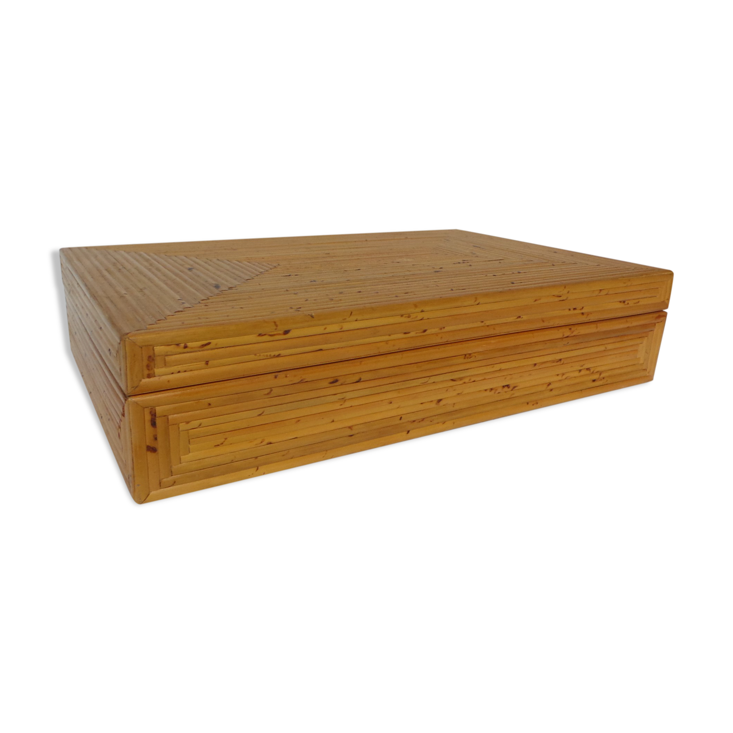 Vintage box black interior