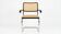 Cesca B64 black armchair after Bauhaus Marcel Breuer, Italy