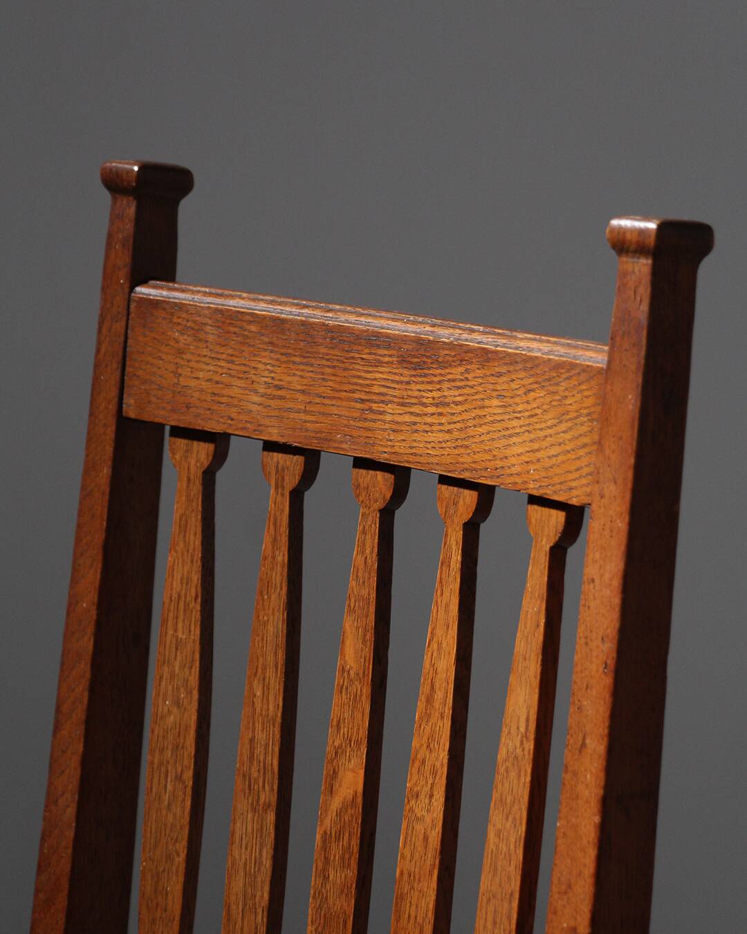4 Art Deco Oak chairs