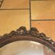 Wooden mirror early XIX