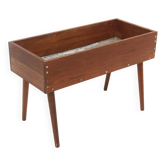 Scandinavian indoor teak planter, Sweden, 1950s