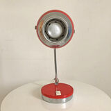 Red vintage eyeball lamp 60
