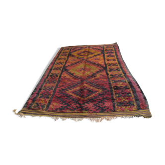 Berber rug Moroccan vintage Atlas