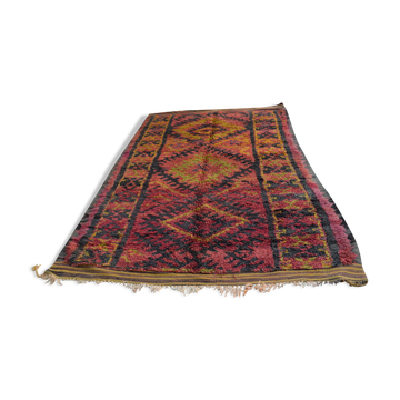 Berber rug Moroccan vintage Atlas