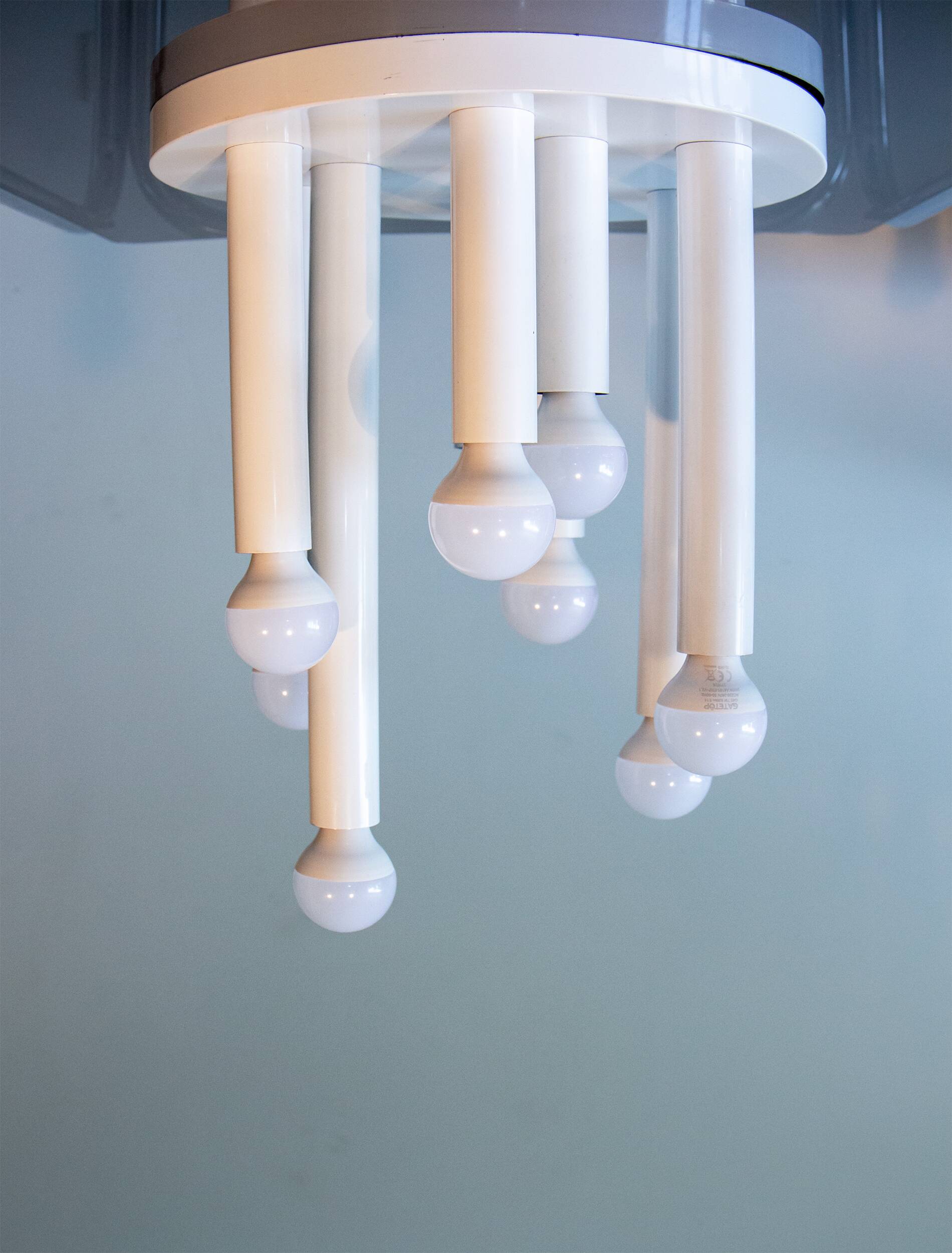 Space age ceiling light 1970 Sciolari