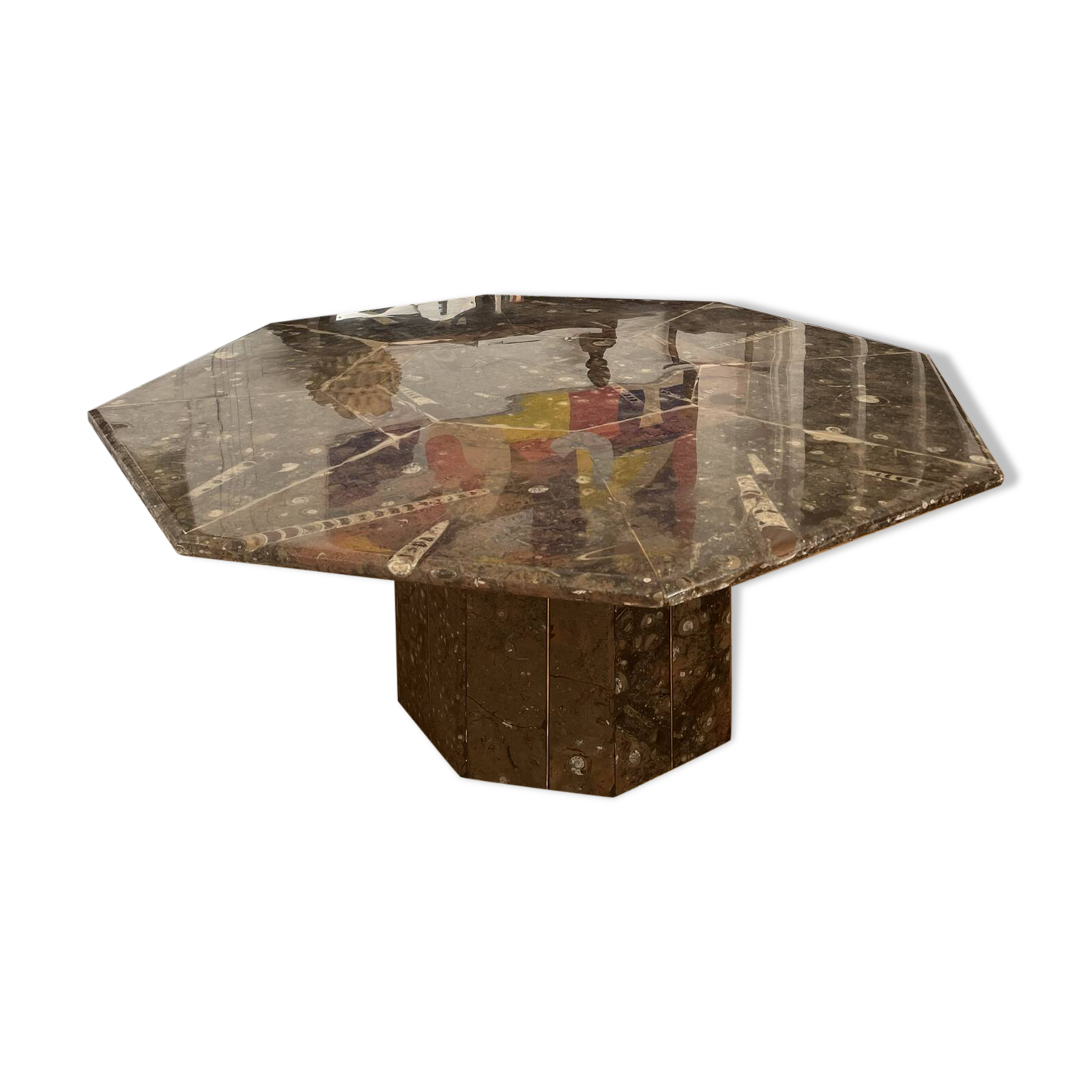 Marble coffee table