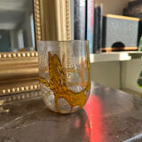 Set of 6 Murano glass glasses, handmade.