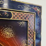 Chinese Wall Cabinet with Soapstone