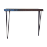 Metal effect console