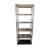 Glass bookcase shelf