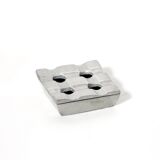 Scandinavian ashtray in cast aluminum