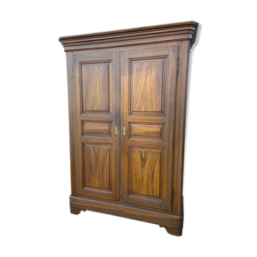 Armoire rustique vintage sapin peinture d'origine alsace 1900s