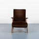 Italian reclining lounge chair by Antonio Gorgon