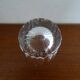 3 glass cut crystal Baccarat signed different