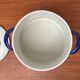 Grand Terrine Couvercle de Pot Suédois du Milieu du Siècle Koka Blue Bla par Hertha Bengtson pour Rörstrand, années 1950