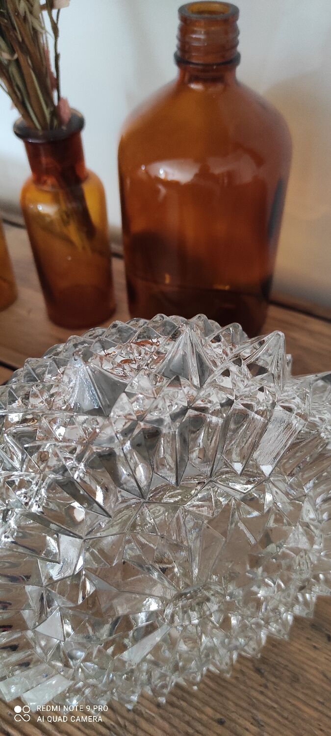 Vintage Glass Ceiling Light