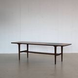 Vintage teak coffee table by wébé, van teeffelen