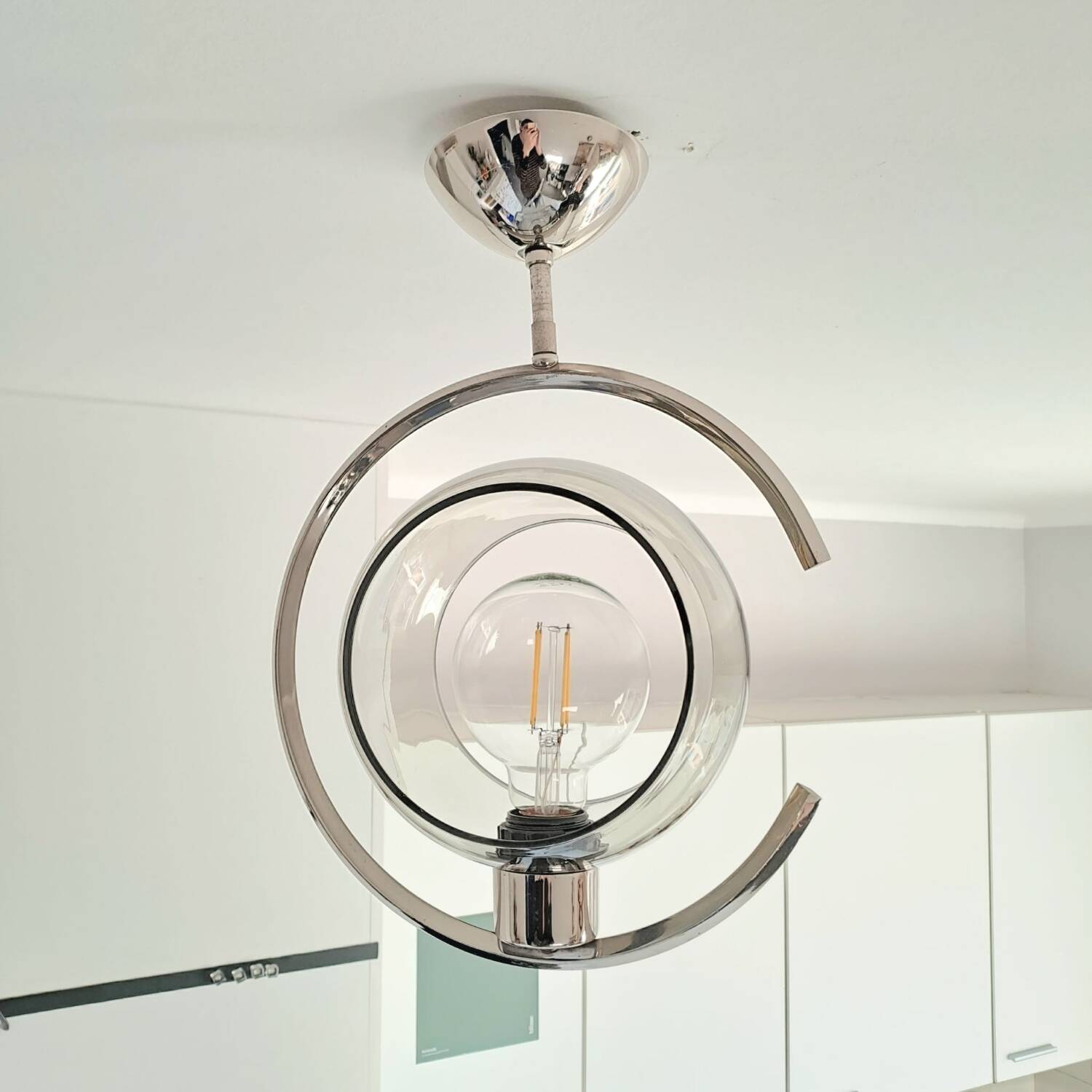 Vintage Space Age pendant light