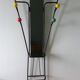 Roger Feraud-style coat rack, billiard balls and mirror