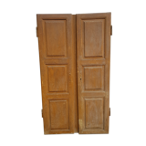 Pair of door in 19th century fir