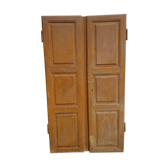 Pair of door in 19th century fir