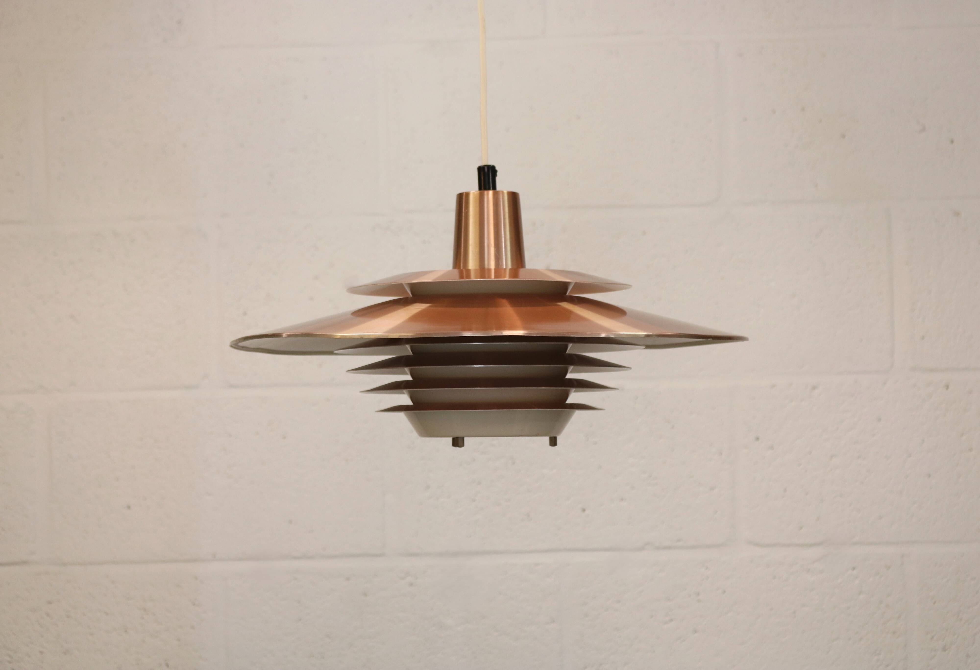 Very rare old Danish design lamp by Teknika model 410 - 60's